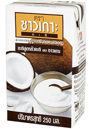 Chaokoh UHT Coconut milk 99 percent 250 ml