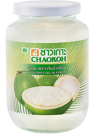 Chaokoh Coconut Jelly in Syrup 500 g 
