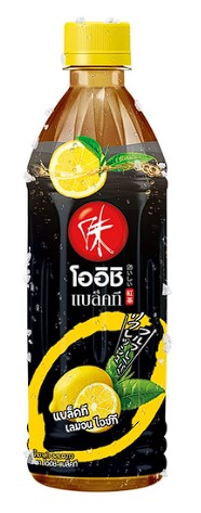 Oishi Black Tea Lemon flavor 500ml.