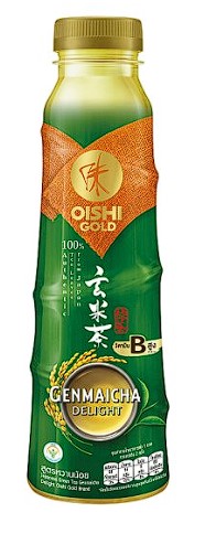 Oishi Green Tea Gold Genmaicha delight 400ml.