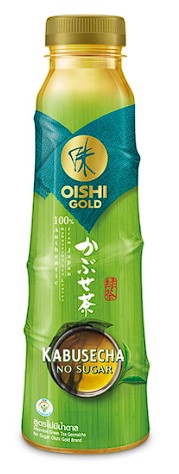 Oishi Green Tea Gold Kabuecha flavor No Sugar 400ml.