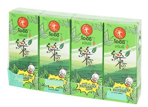 Oishi Green Tea Original flavor 180 ml.
