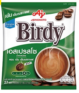 Birdy Instant coffe 3in1 with Espresso flavor (27bags x 12.1 g)