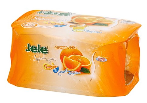 Jele Jelly drink with Orange flavor 6x125g