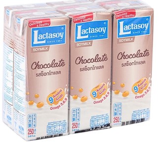 Lactasoy Chocolate Soymilk 250ml 