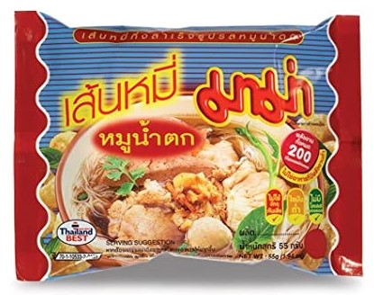 Mama Instant Vermicelli with Moo Nam Tok flavor 55g