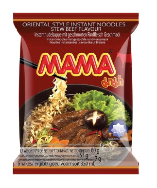 Mama Instant Noodle with Beef flavor 60g
