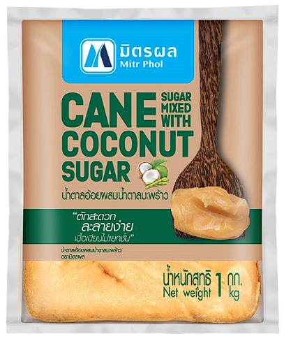 Mitrphol Cane Sugar Mix with Coconut Sugar 1kg
