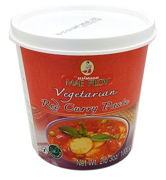 Mae Ploy Vegetarian Red curry paste 1kg