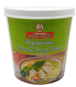 Mae Ploy Vegetarian Green curry paste 1kg