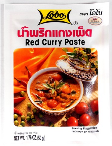 Lobo Red Curry Paste 50g