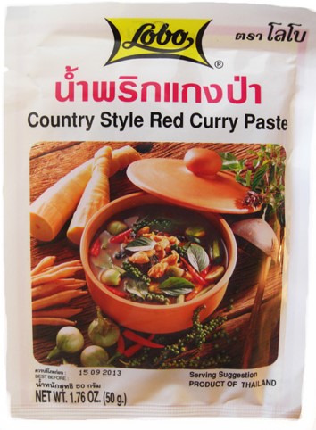 Lobo Country Style Red Curry Paste 50g