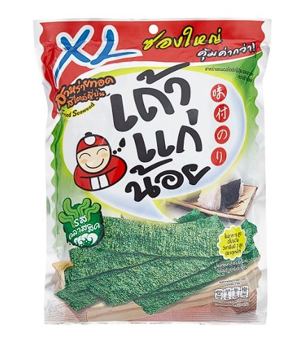 Tao Kae Noi Fried Seaweed XL classic flavor 45g